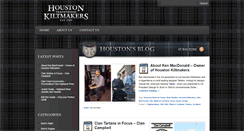 Desktop Screenshot of blog.kiltmakers.com