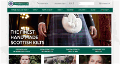 Desktop Screenshot of kiltmakers.co.uk
